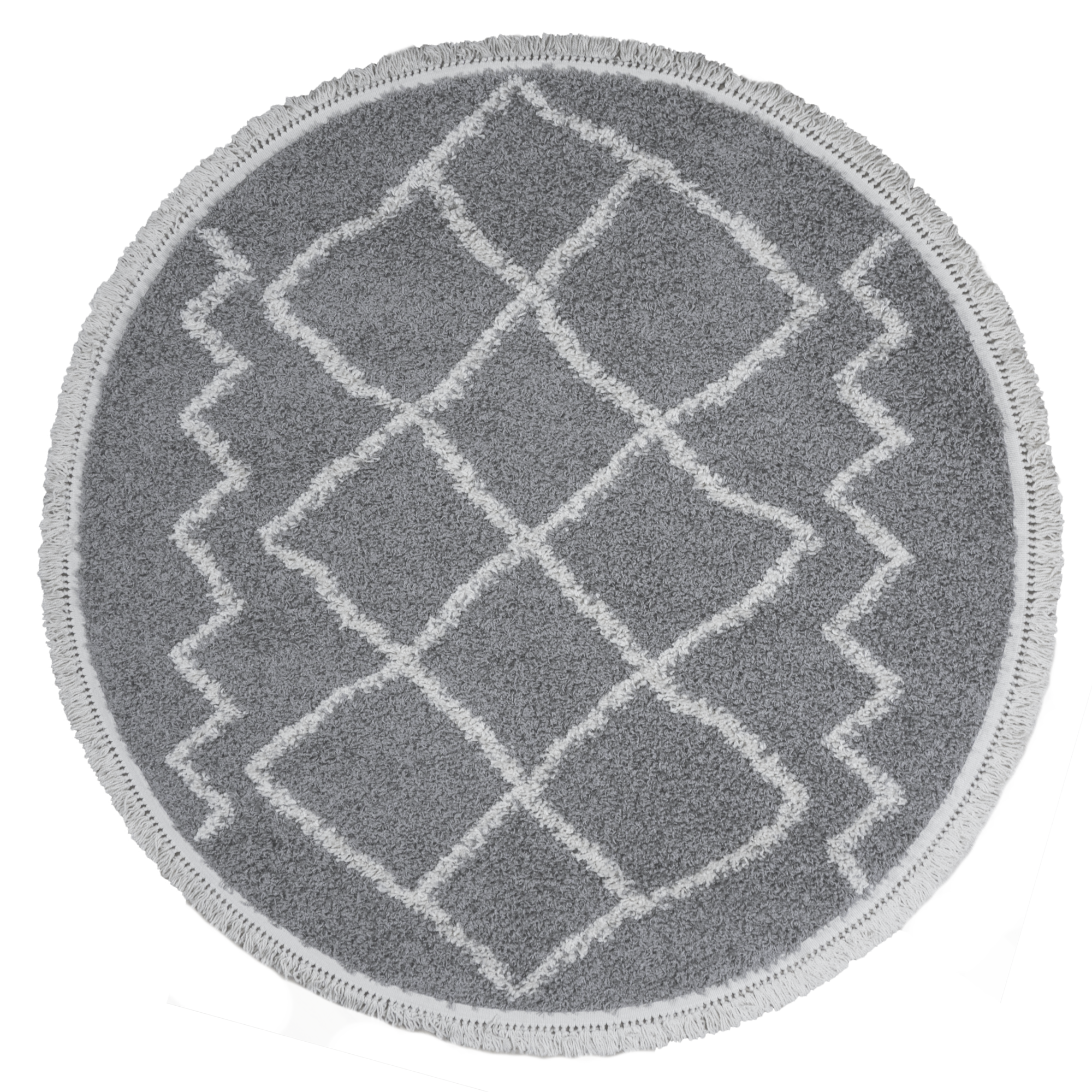 karpet Marrakesh grey 200cm rond