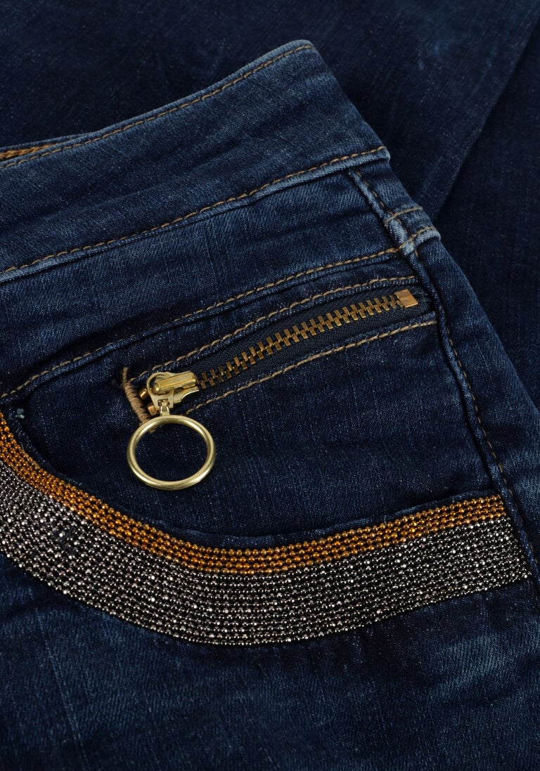 MOS MOSH blauwe mos mosh slim fit jeans naomi shade blue jeans