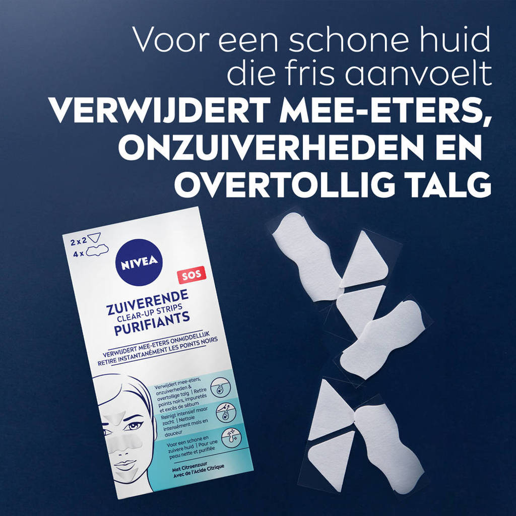 Gewone neusstripszuiverende clear-up strips 6 stuks