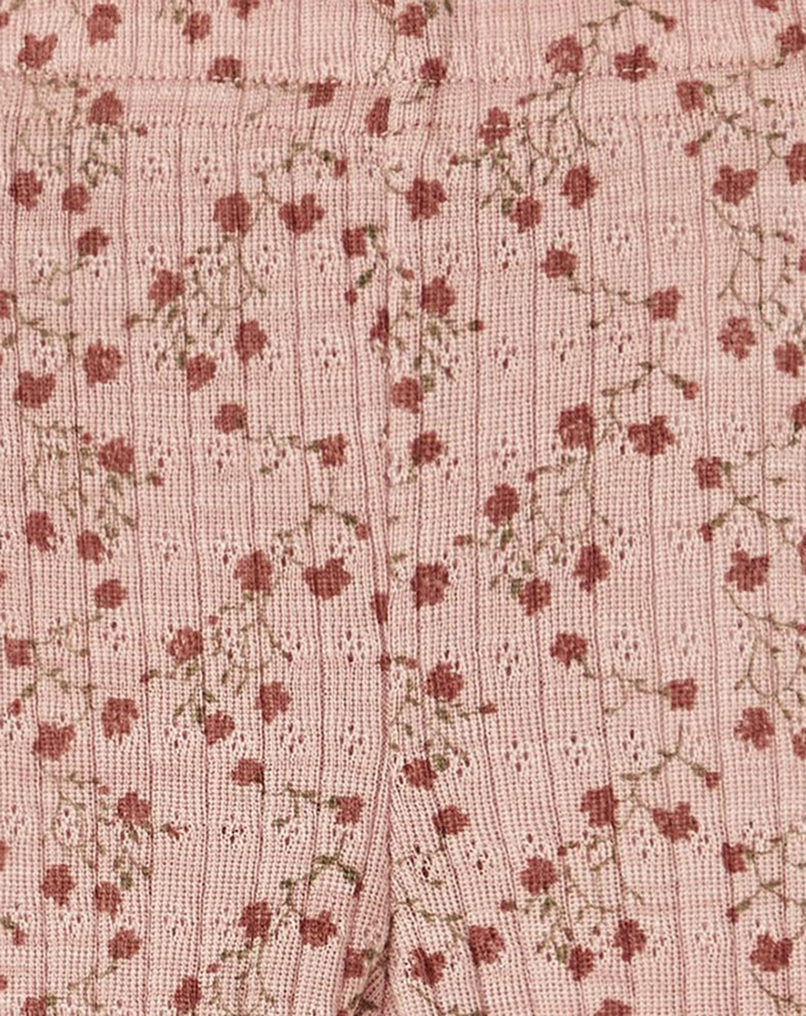 Woll-Leggings NBFFARGA ROSES in roebuck