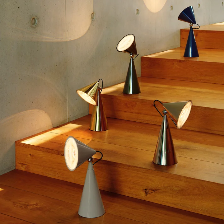 Tom Dixon - Pose LED Tischleuchte mit Akku, indigo