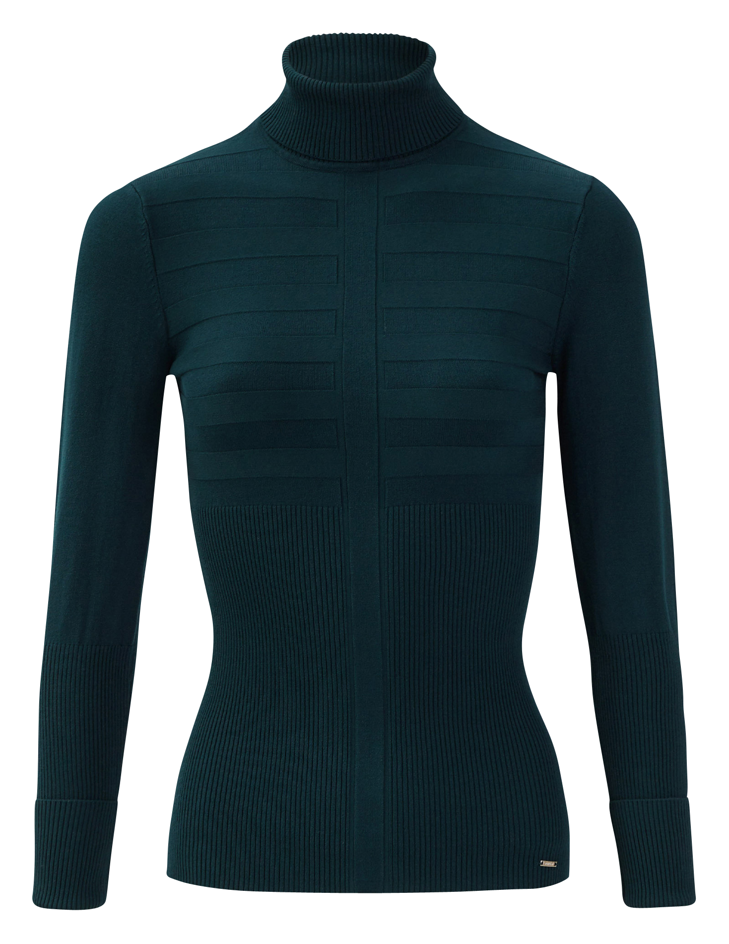 Pull col roulé | Vert