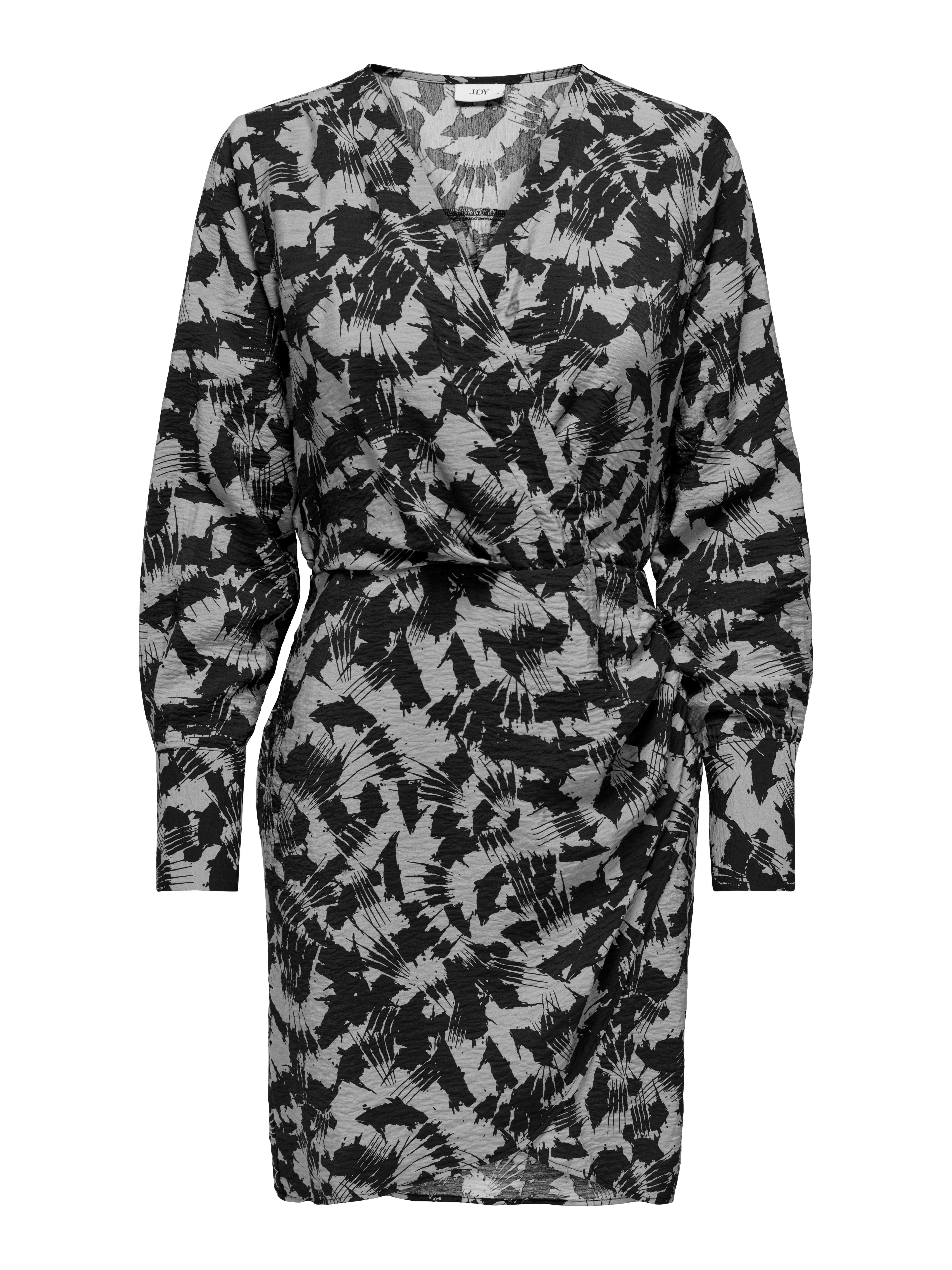 JDYLINE Kurzes Kleid Ultimate Grey