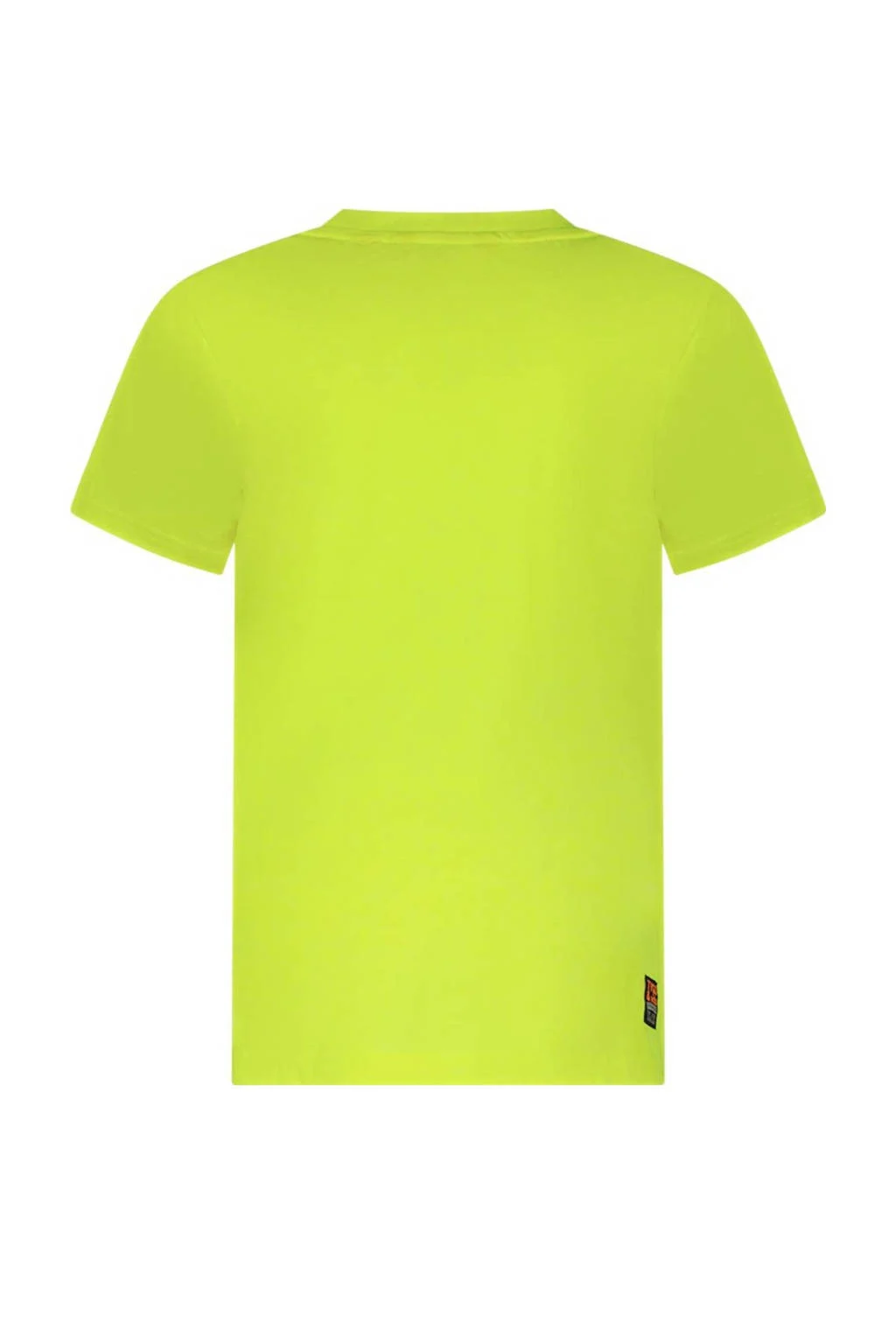 TYGO & vito T-shirt James met logo neongeel
