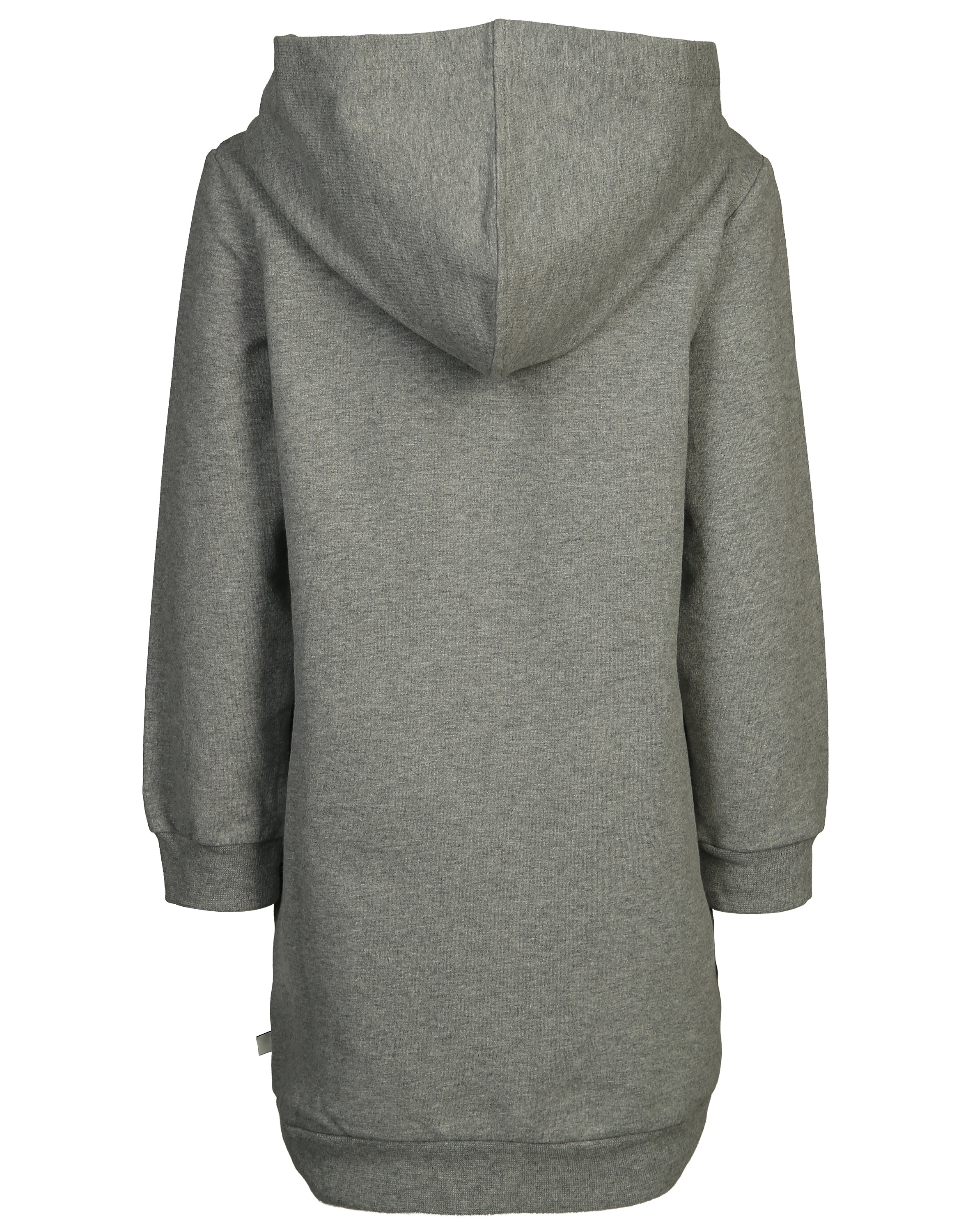 Sweat-Kleid PEGASUS mit Kapuze in grau