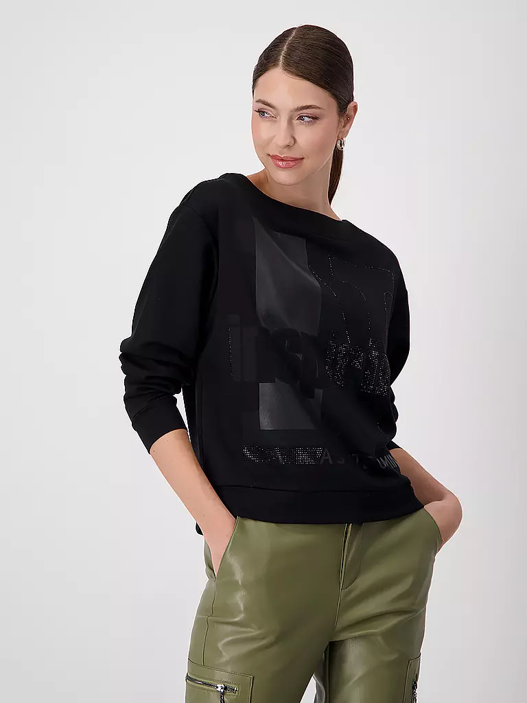 MONARI Sweater  schwarz