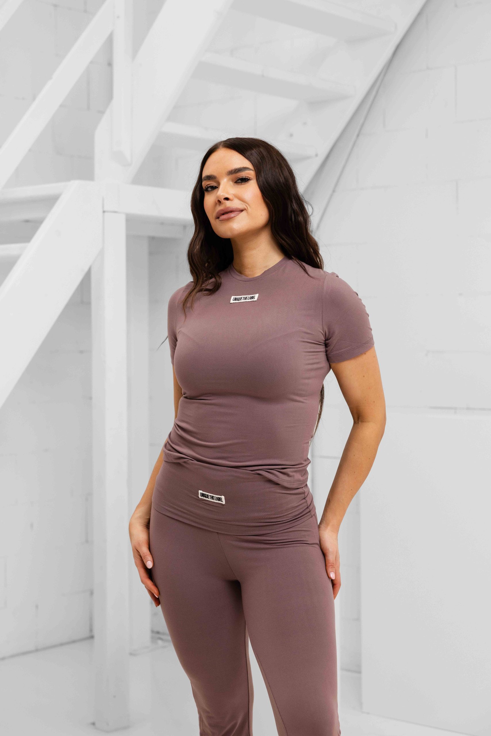 Unique The Label Nena Short Sleeve Dames Roze