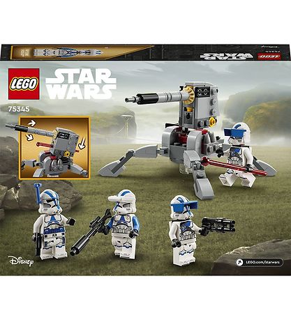 LEGO® Star Wars - 501st Clone Troopers Battle Pack 75345 - 119 T