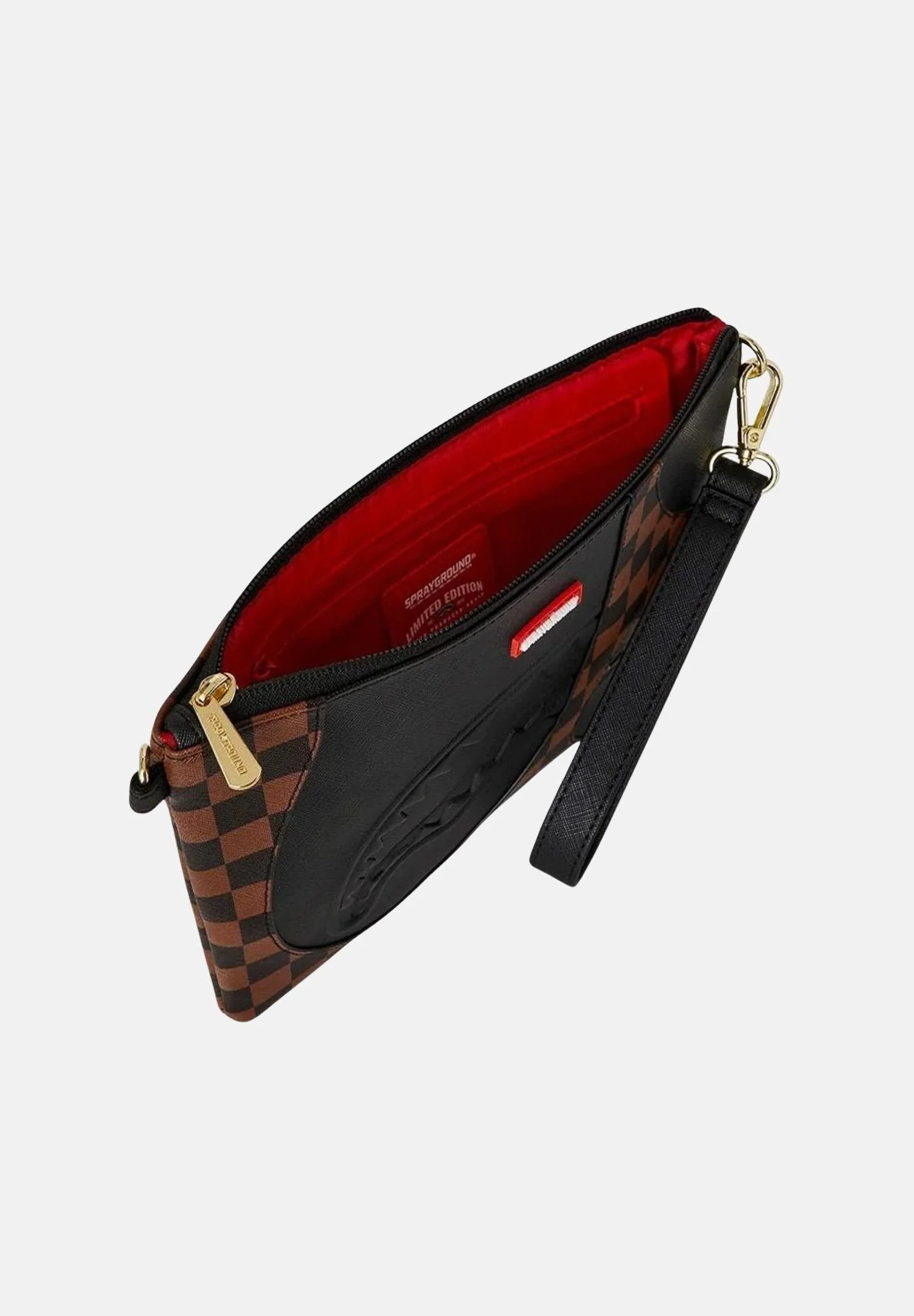 Sprayground Jetstream Crossover Clutch Bruin