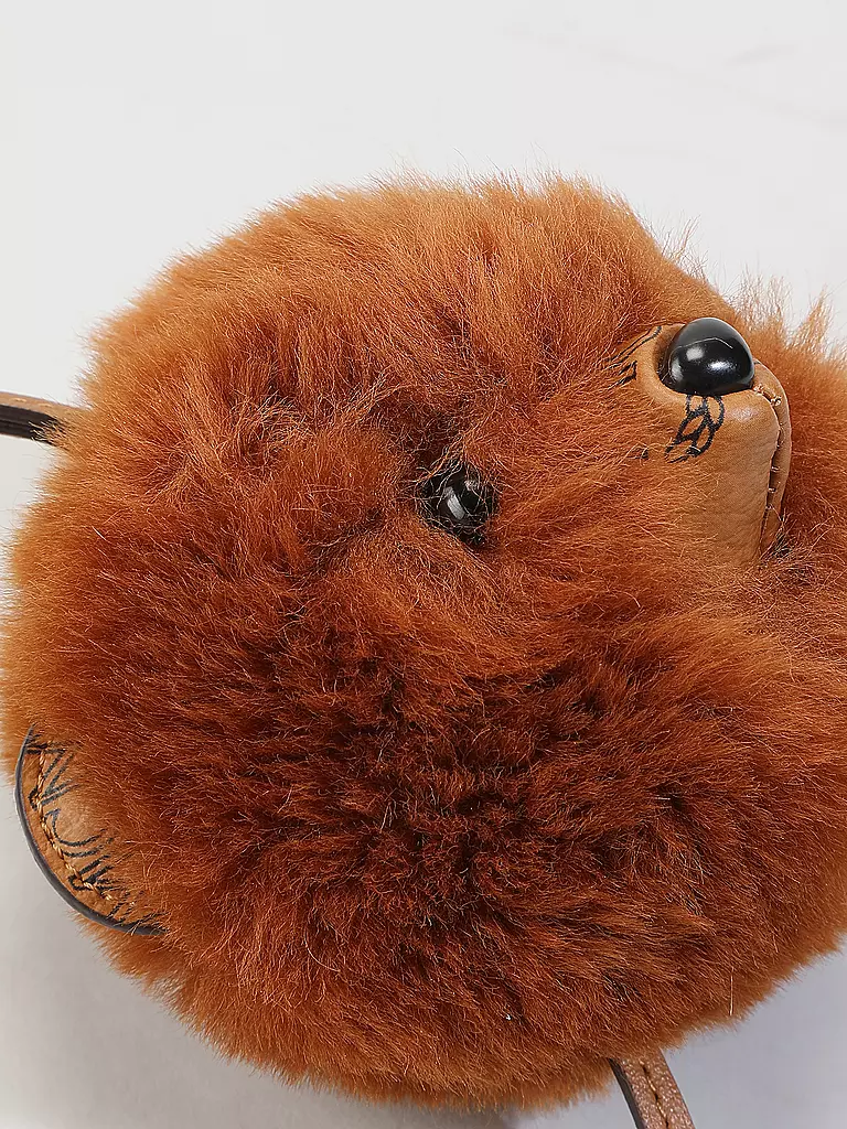 MCM Charm AREN BEAR braun