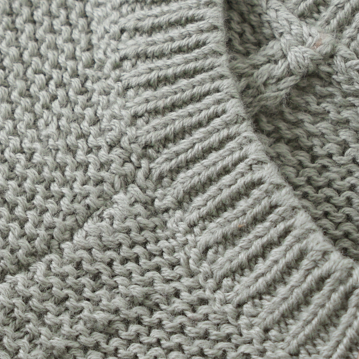 Topomini Pure Collection Baby Strickjacke mit Knopfleiste schilfgrün