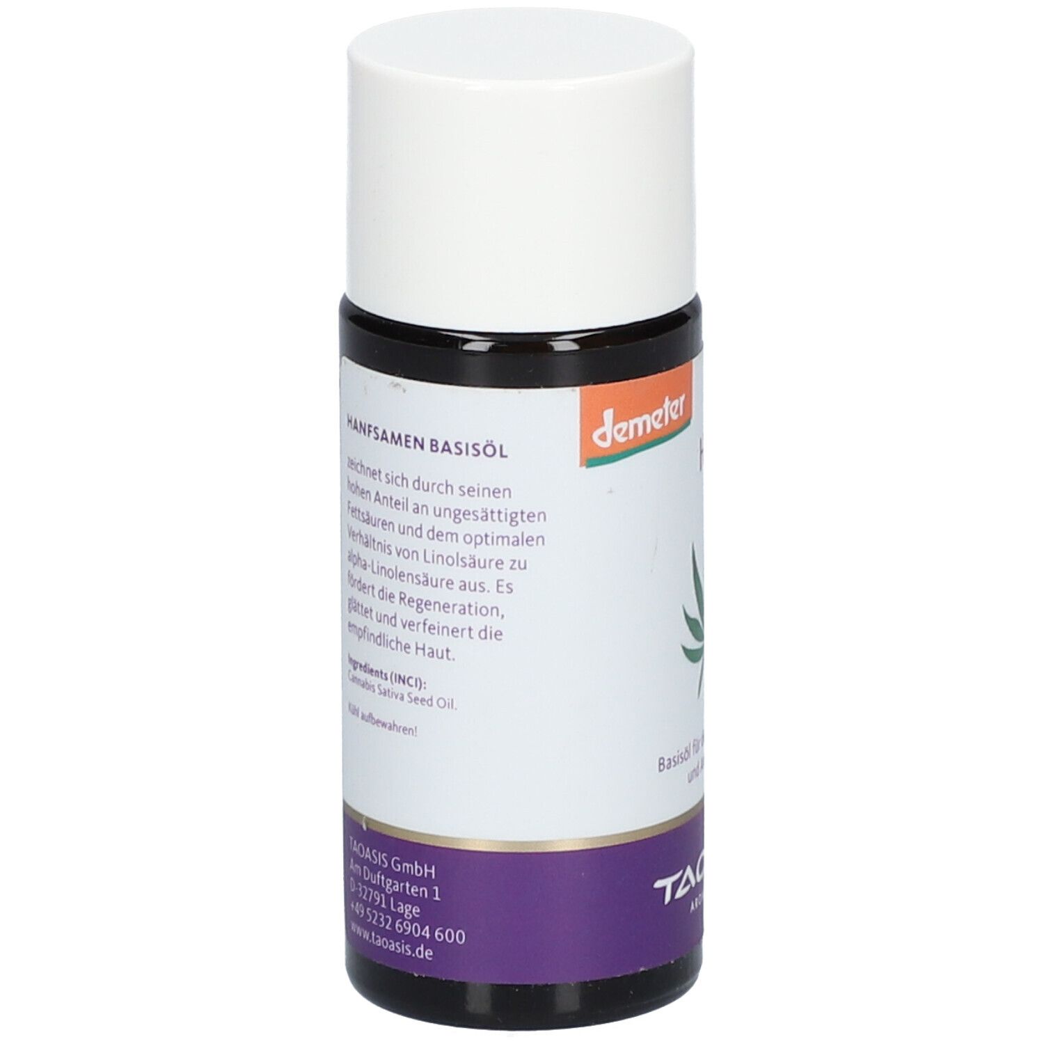 TOASIS® Hanf Basisöl BIO demeter