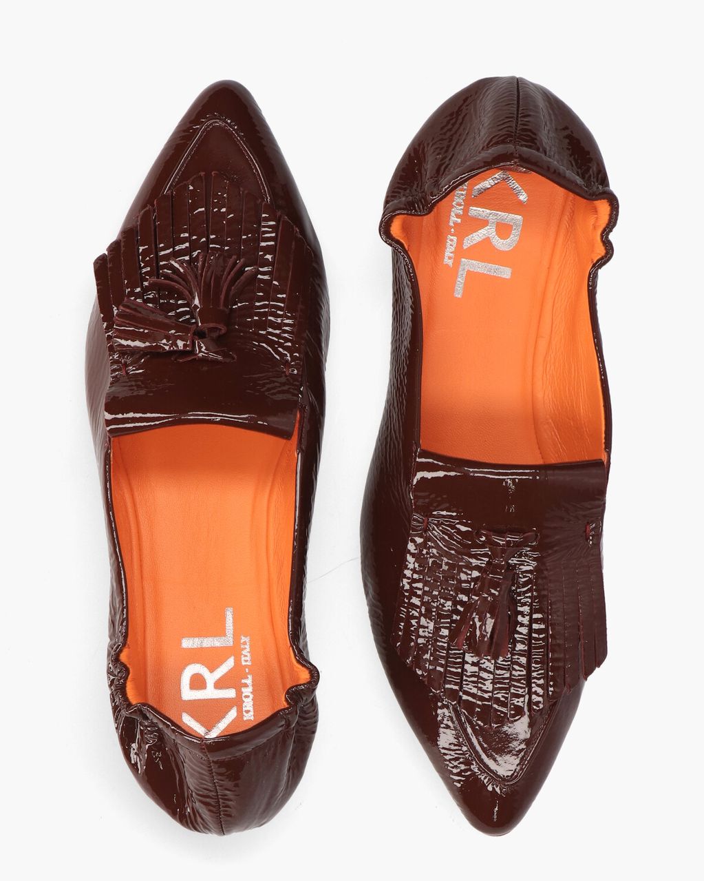 Kroll Wedge 5C Bordeauxrood Damesloafers