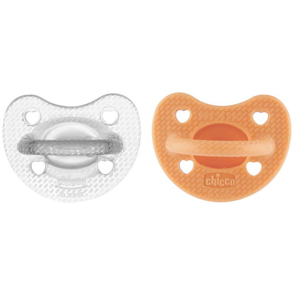 ChiccoChicco   PhysioForma Soft Luxe Schnuller 2er Set orange 6-16M