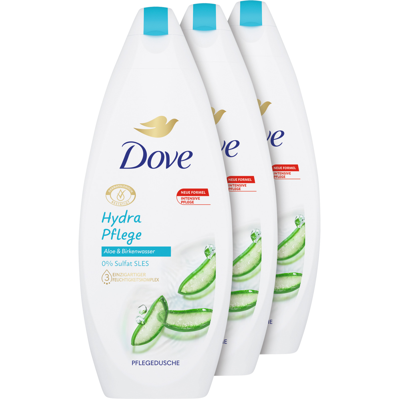 Dove Duschpflege Hydra Pflege 3 x 250 ml