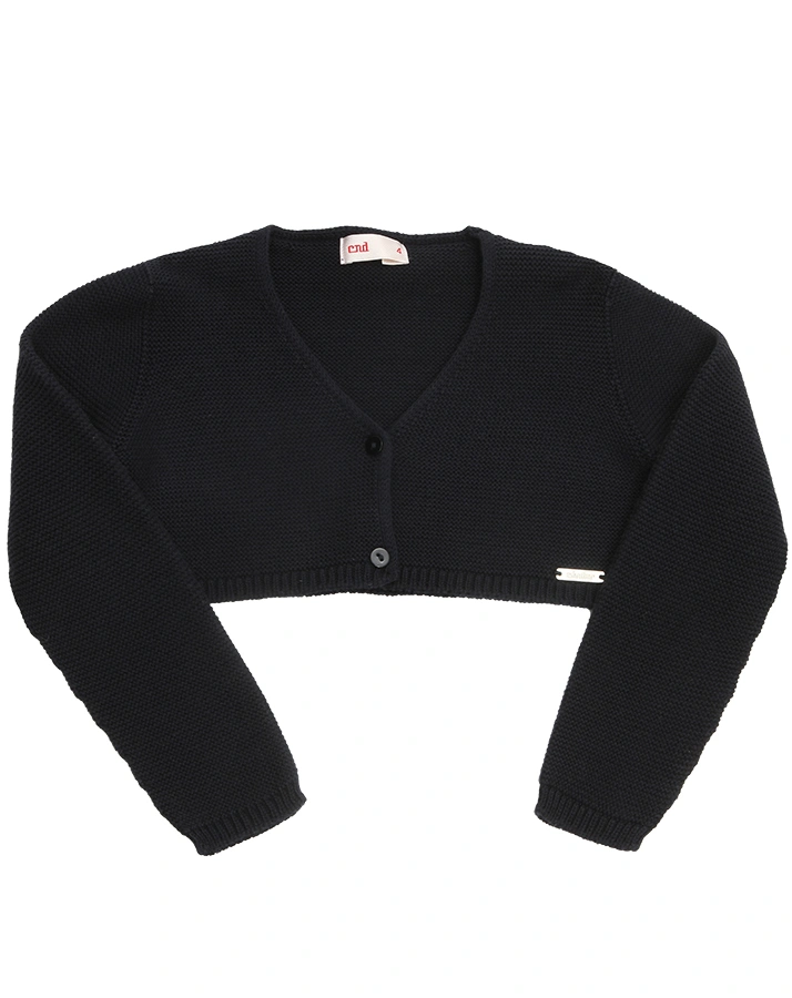 Strickbolero in marine