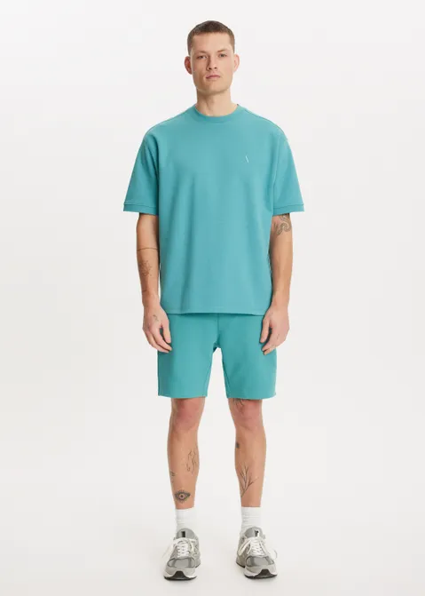 Loose fit t-shirt blauw (TURQ.D)