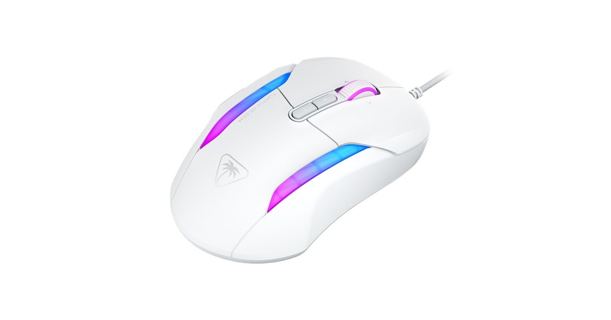Turtle BeachKone II gaming muis  (Wit, 50 - 26.000 Dpi, RGB)