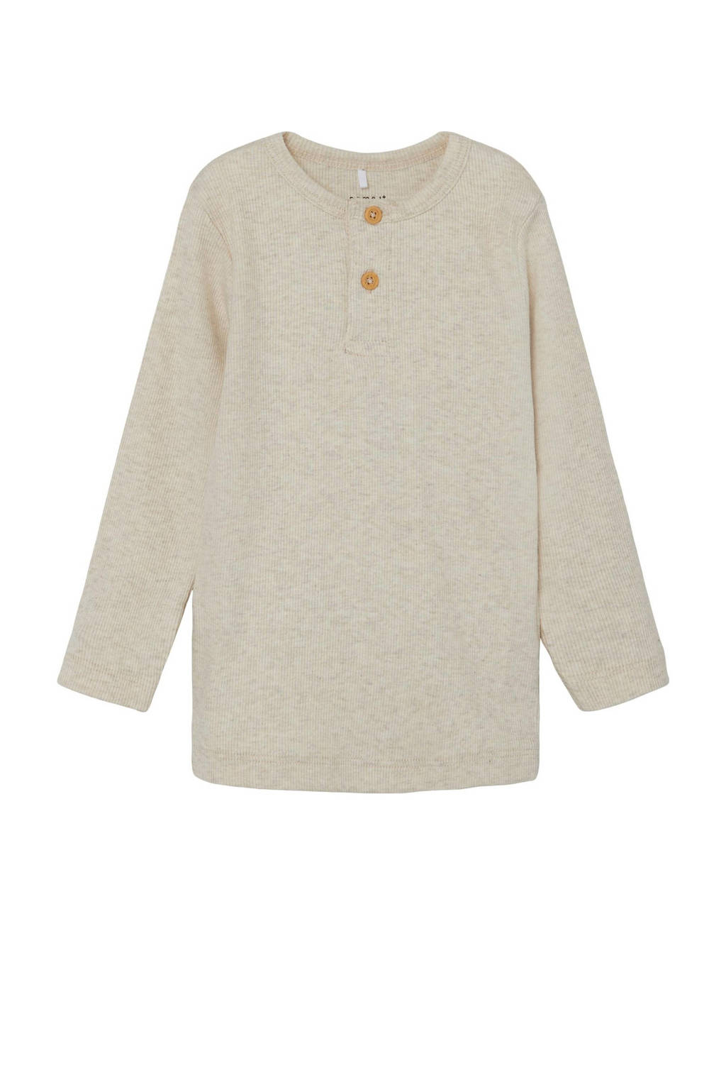 NAME IT longsleeve NMMKAB beige melange