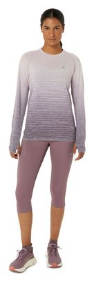 Collant 3/4 Asics Road High Waist Capri Tight Violet Femme