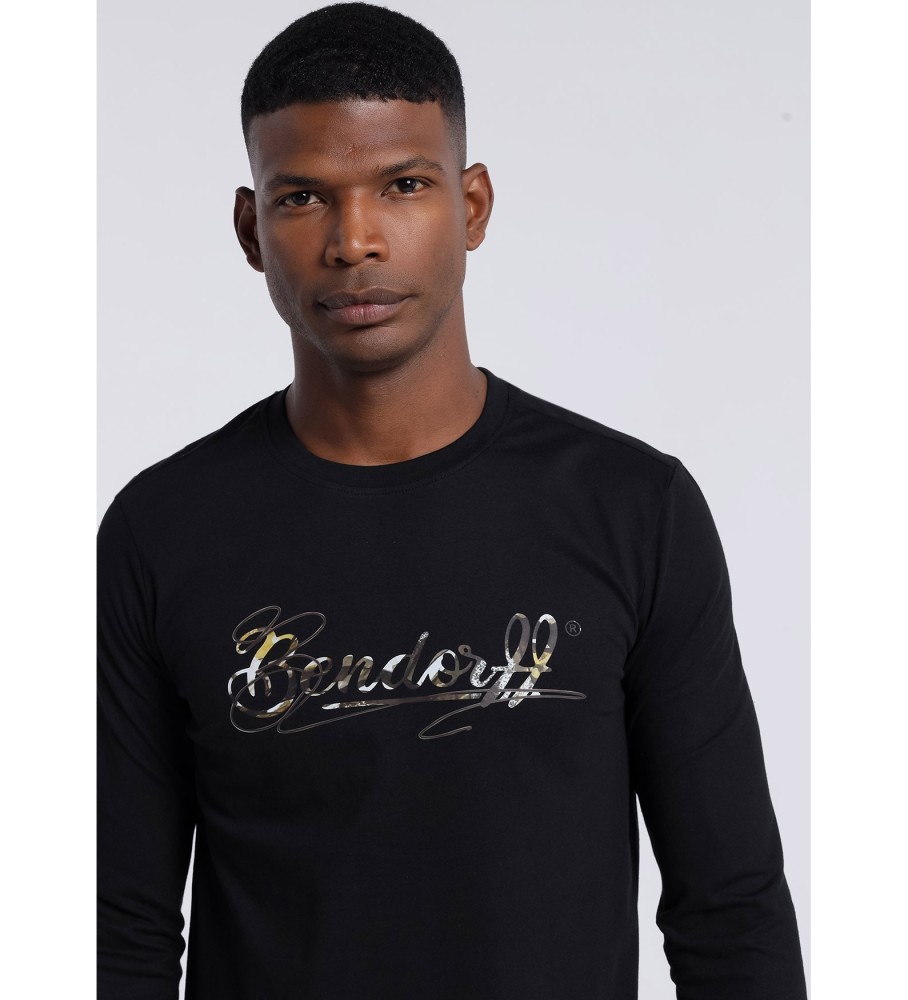Camiseta de manga comprida Bendorff 132245 preta
