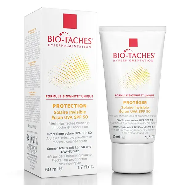 Protetor solar invisível de alta proteção Alliance Pharma Bio-Taches® FPS 50 50ml