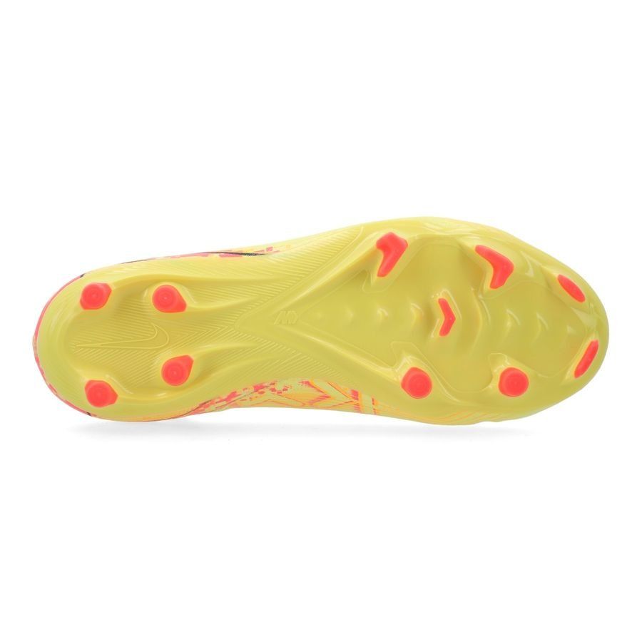 Nike Air Zoom Mercurial Vapor 16 Academy MG Mbappé Personal Edition - Orange/Bleu Enfant
