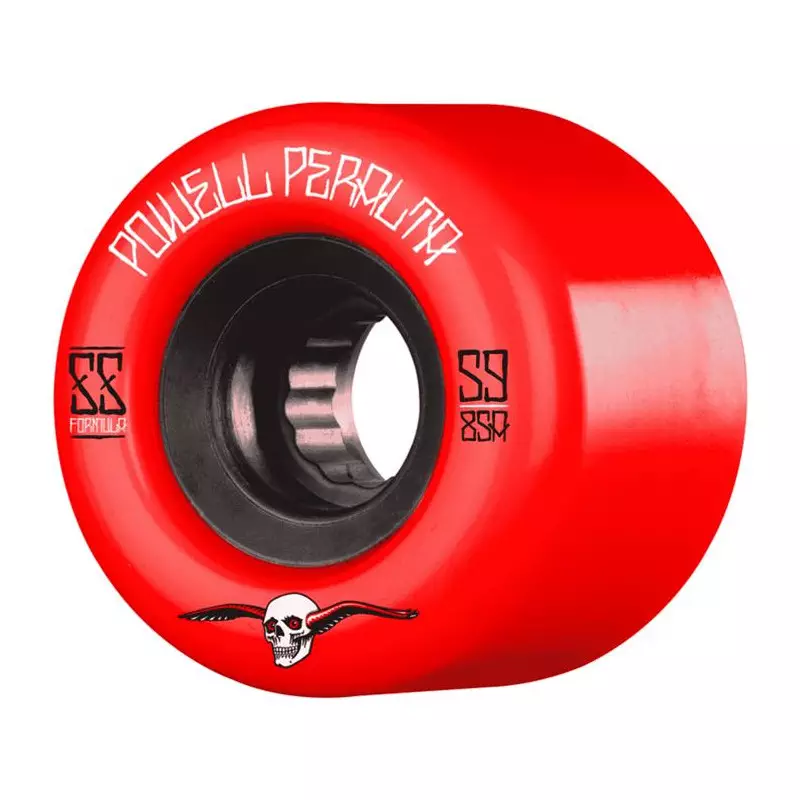 Roues skate POWELL PERALTA (jeu de 4) 59mm g-slides red