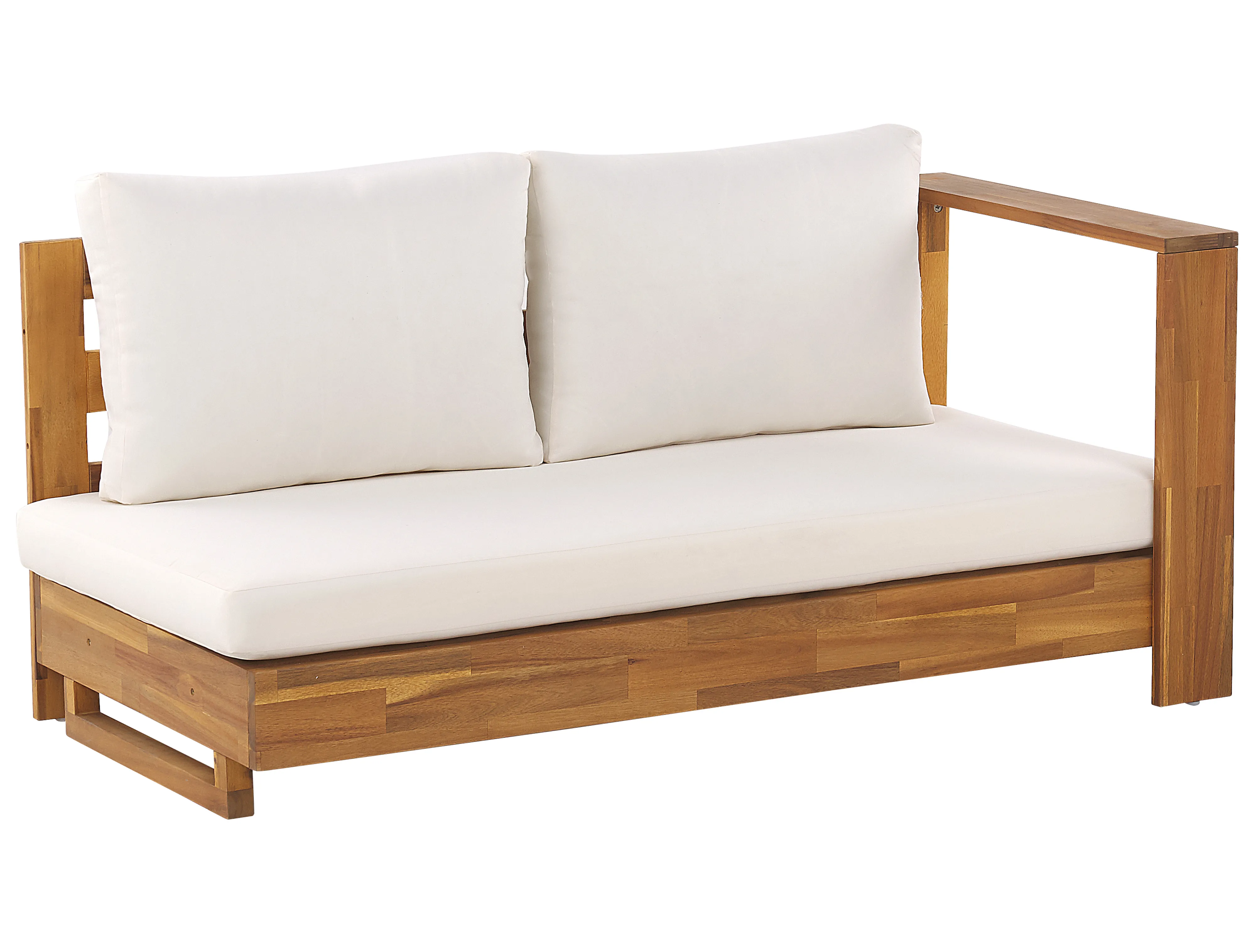 Tuin hoekloungeset met tafel 5-zits MARETTIMO linkszijdig Gecertificeerd acaciahout Bruin