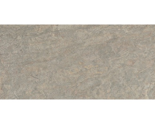 Echte steen mica schist EcoStone flinterdun zacht 1 mm Verde gris 61x122 cm