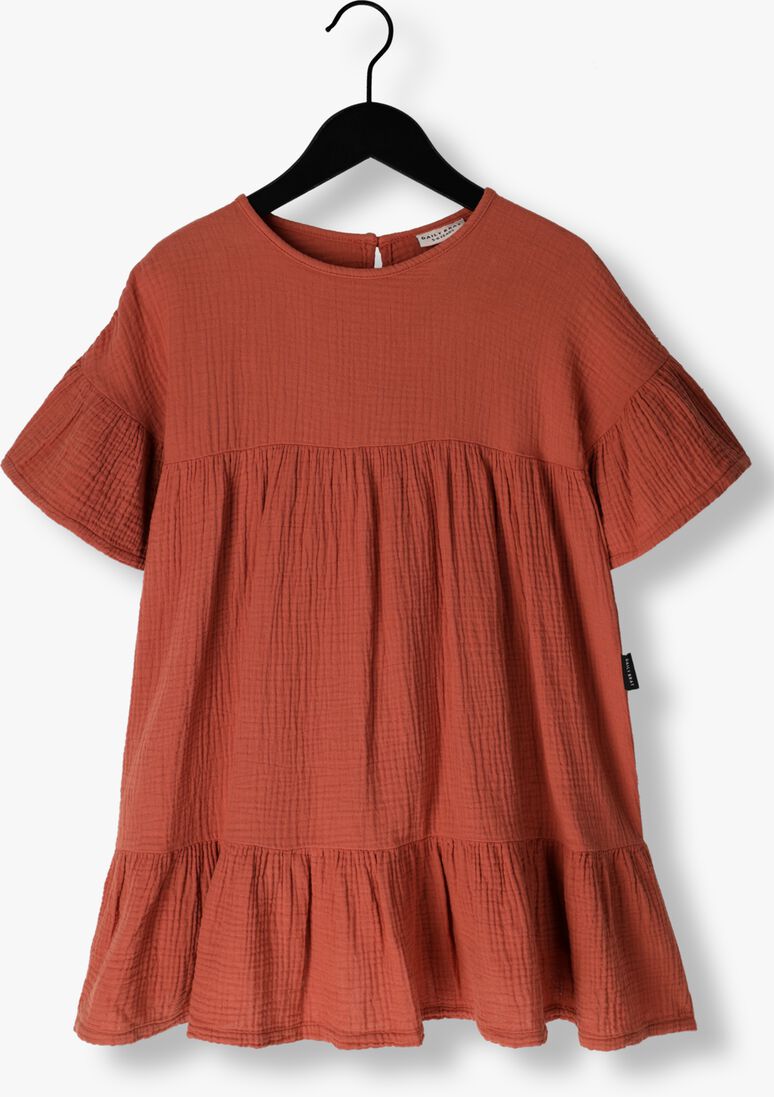 DAILY BRAT roest daily brat midi jurk reeve dress