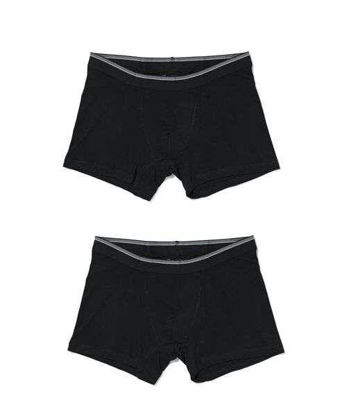 2 shorts homme modèle court grand confort grandes tailles noir