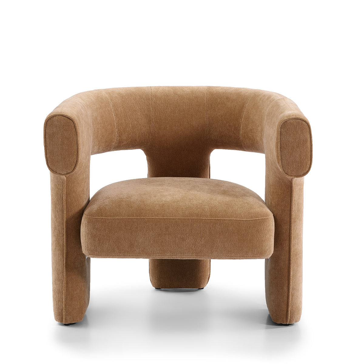 Bronx71 Scandinavische fauteuil Bibi chenille terracotta