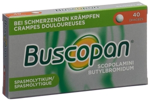 BUSCOPAN Dragées 10mg, 40 Stück