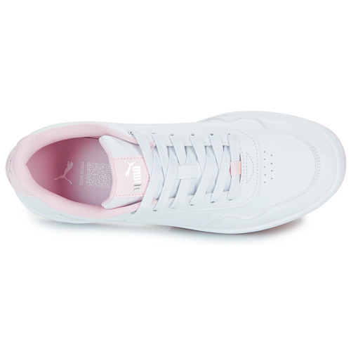 Puma - COURT CLASSIC - Blanc / Rose