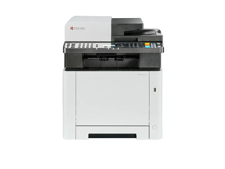 Kyocera ECOSYS MA2100cfx - Multifunktionsprinter - farve - laser - Legal (216 x 356 mm)/A4 (210 x 297 mm) (original) - A4/Legal (medie) - op til 21 spm (kopiering) - op til 21 spm (udskriver) - 300 ark - 33.6 Kbps - USB vært, USB 2.0, Gigabit LAN
