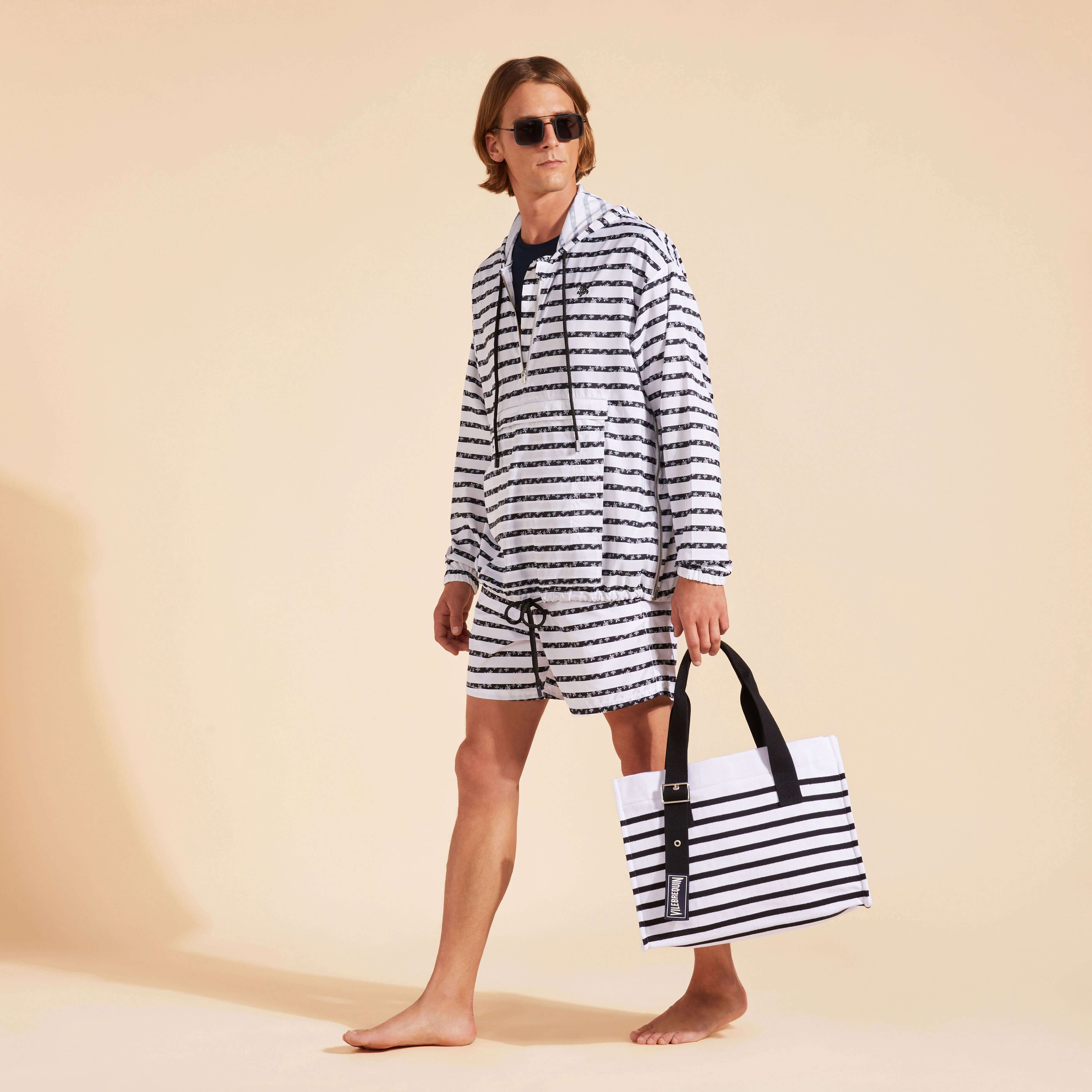 Look Micro Ronde Des Tortues Rayée | Maillot de Bain Homme Vilebrequin