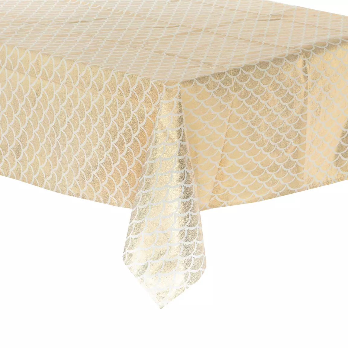 Nappe de Noël rectangulaire (140 x 240 cm) Artdéco Or