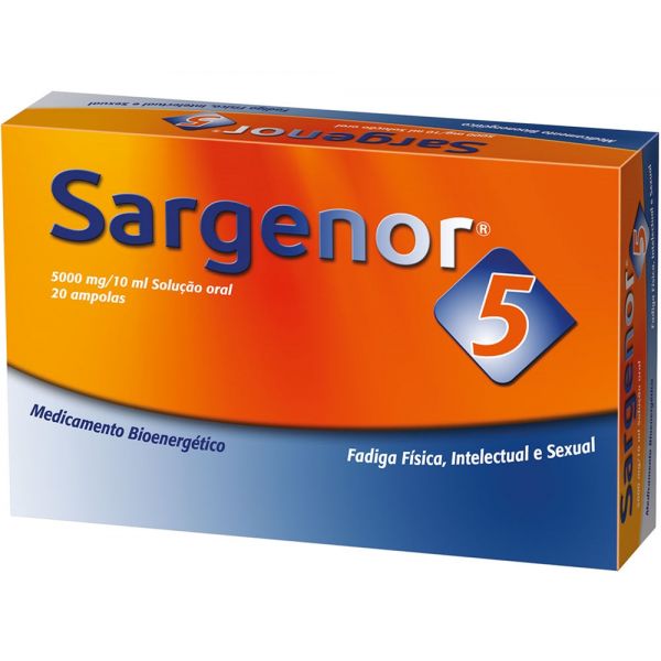 Sargenor 5 Solução Oral 5000mg/10ml 20