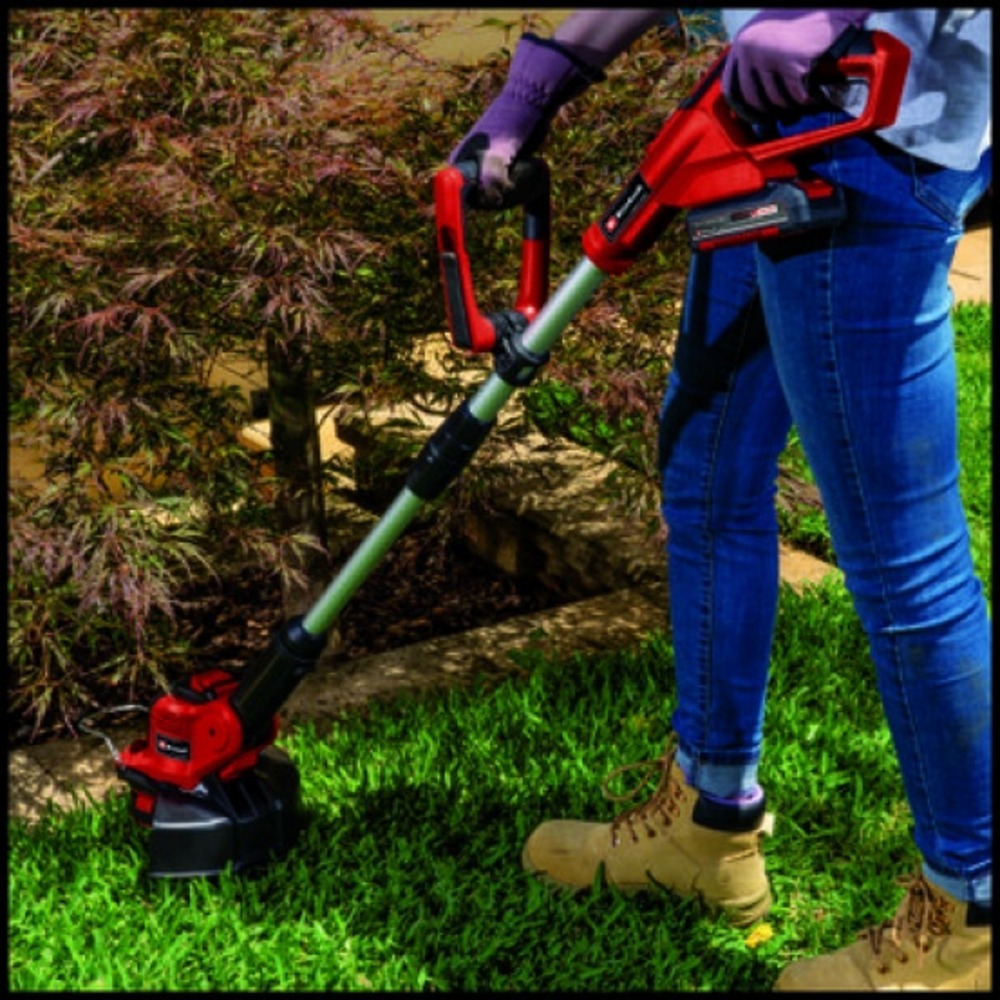 Coupe-bordure sans fil power x-change ge-ct 18/28 li solo - sans batterie ni chargeur