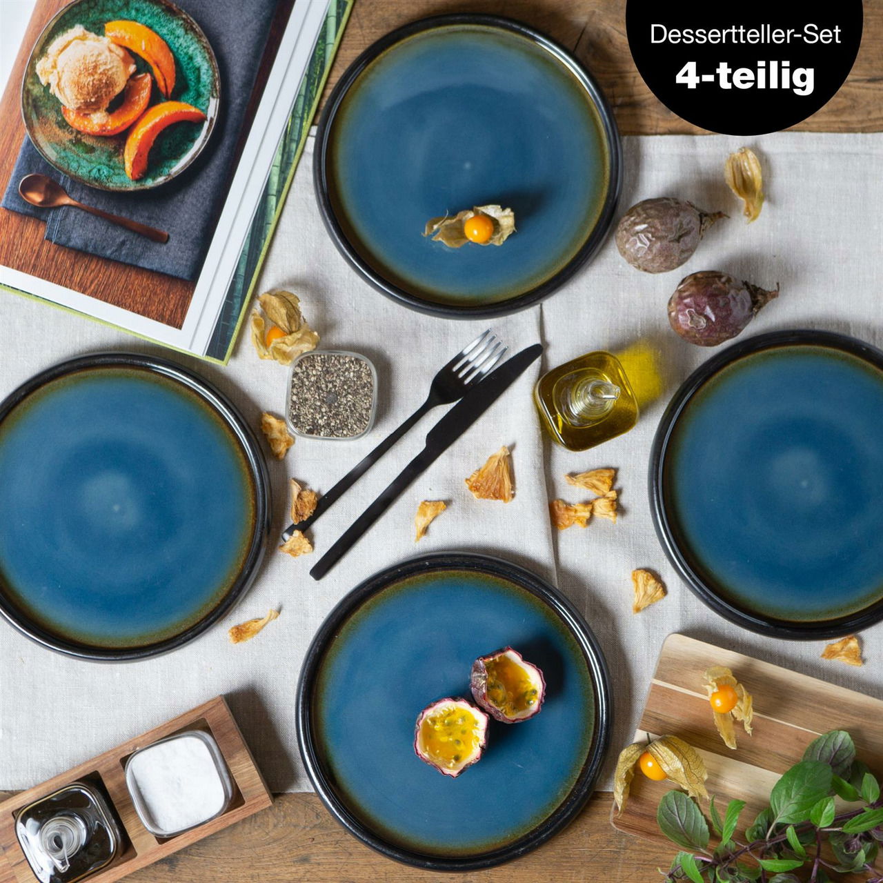 Moritz & Moritz Dessertteller 4-tlg. REACTIV