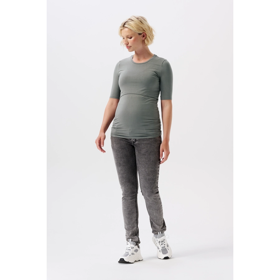 Noppies Skinny Umstandsjeans Avi Grey Denim