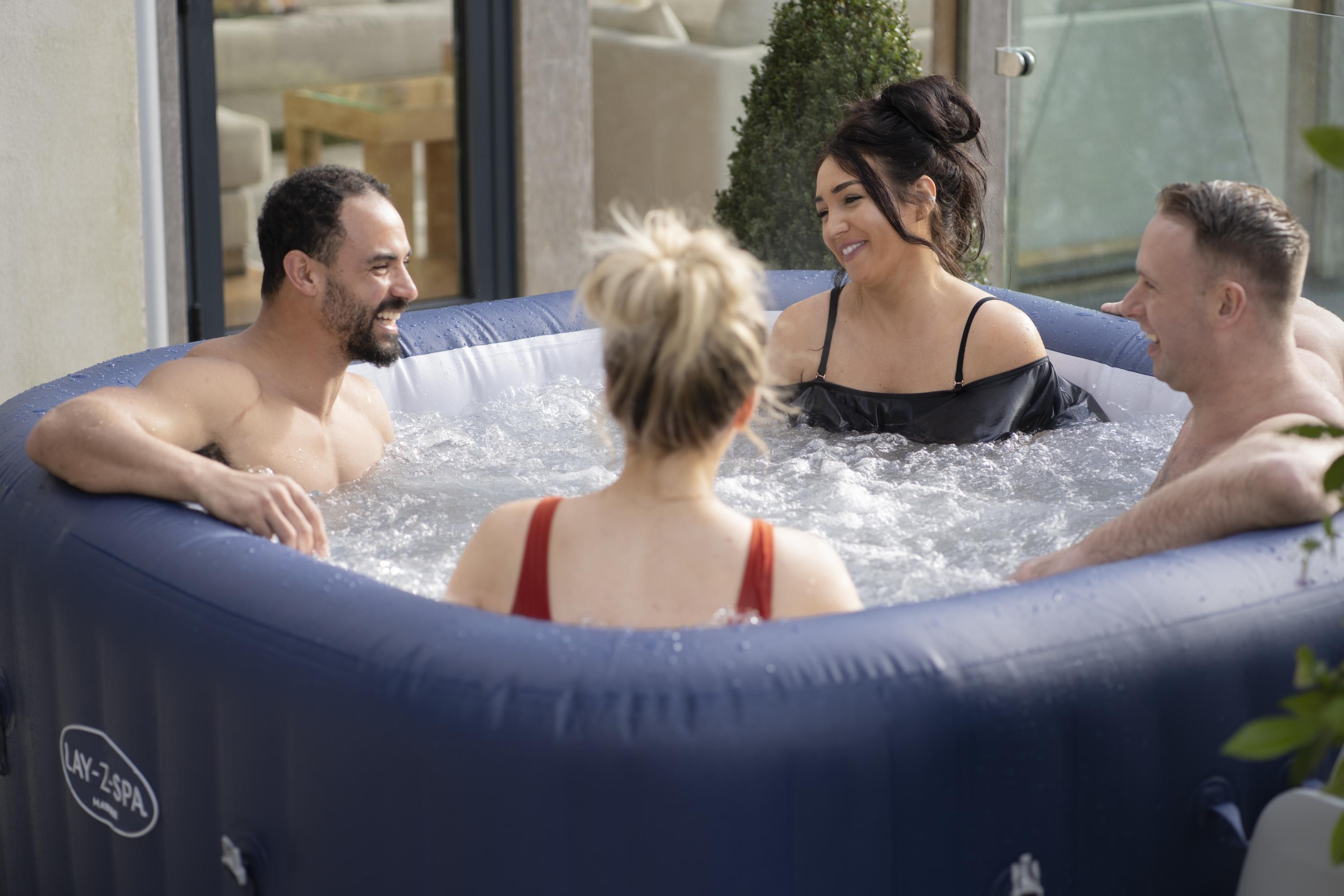Bestway® LAY-Z-SPA® Whirlpool Hawaii AirJet™ 180 x 180 x 71 cm, eckig