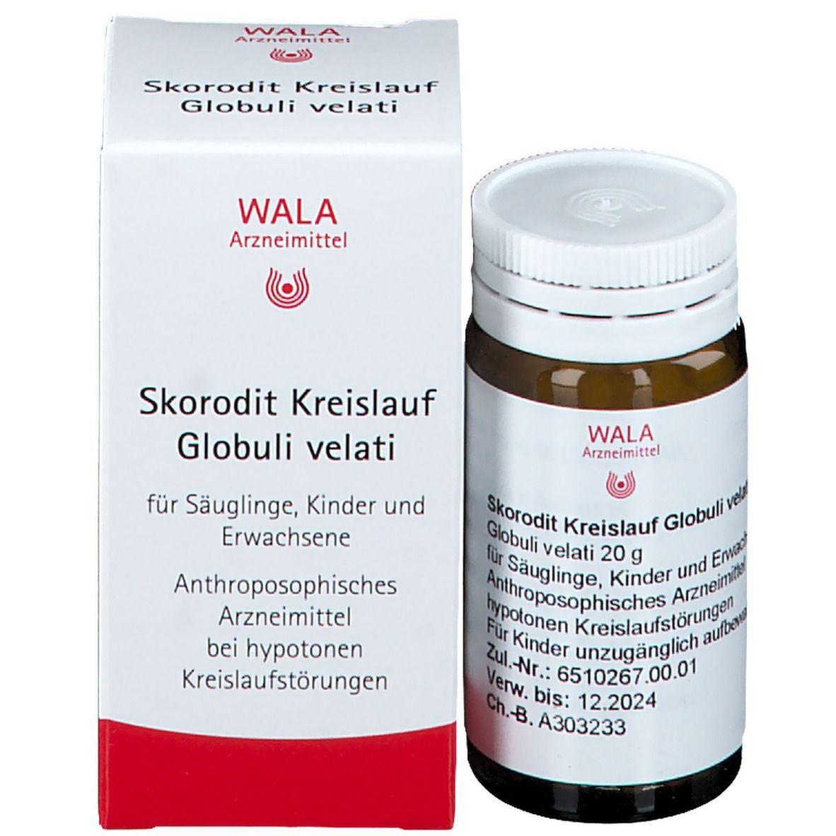 WALA® Skorodit Kreislauf Globuli velati