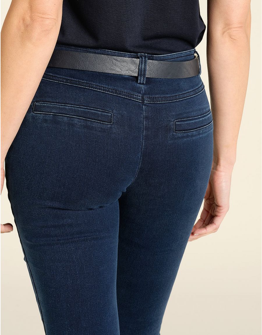 Jean slim jegging brut