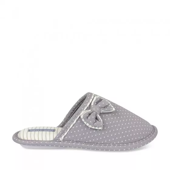 Chaussons GRIS MERRY SCOTT