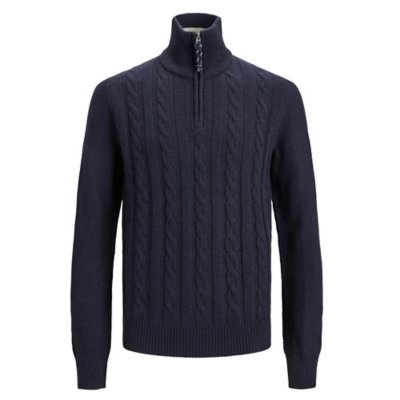 Pull homme Jjjeffry Turtle Zip JACK JONES
