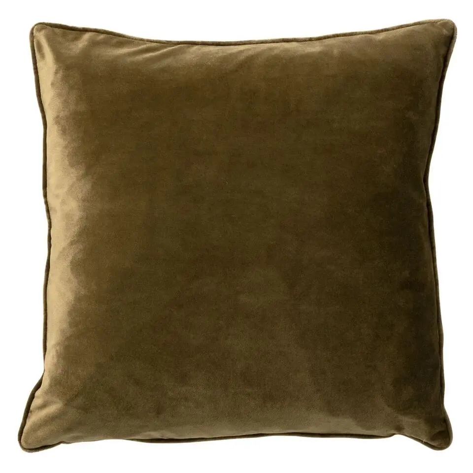 Sierkussen Finn - Military Olive - 45x45 cm