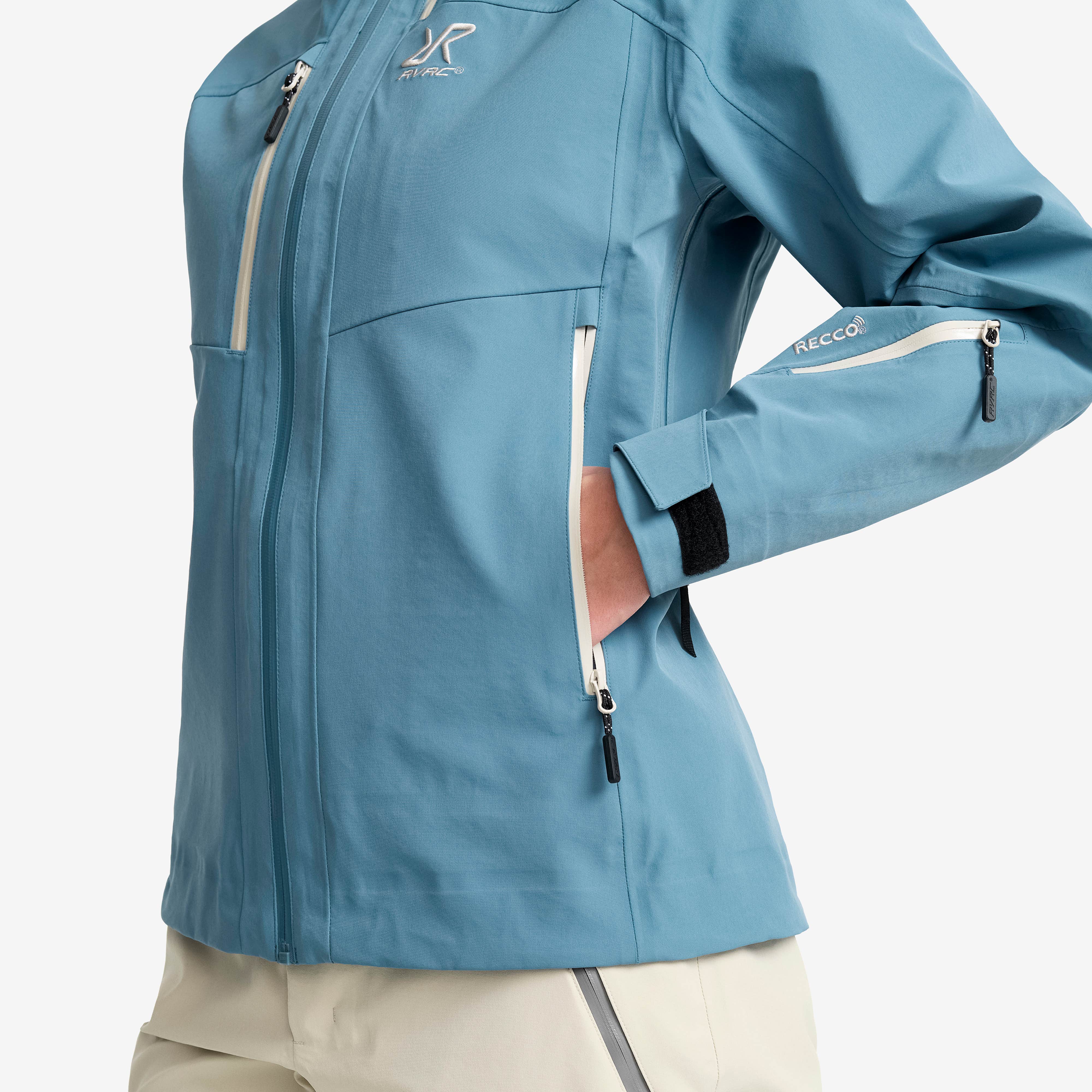 Cyclone 3L Shell Jacket Dame Captain's Blue