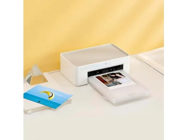 Xiaomi Instant Photo Printer 1S Set - Printer - farve - farvesublimering - 100 x 148 mm op til 1 min./side (farve) - kapacitet: 20 ark - Wi-Fi(n)